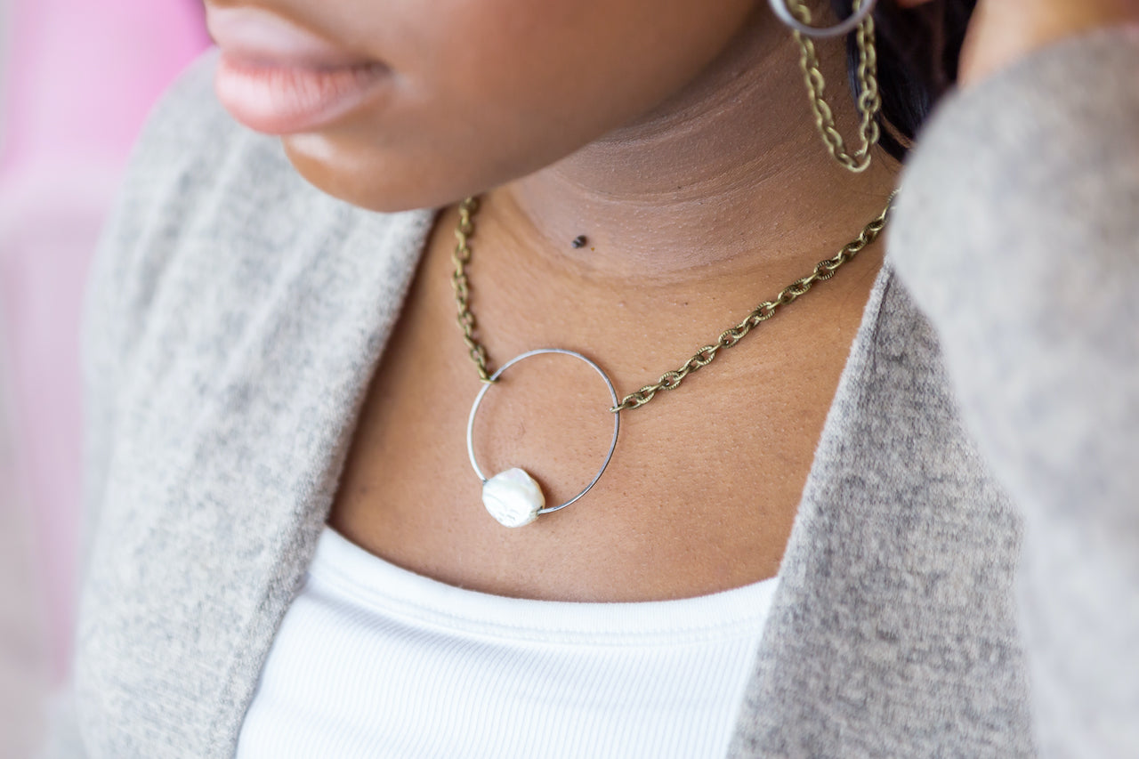 Worthy Circle Necklace