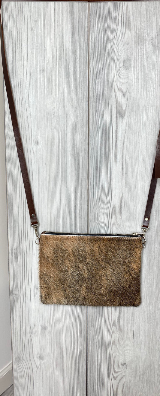 Leather crossbody